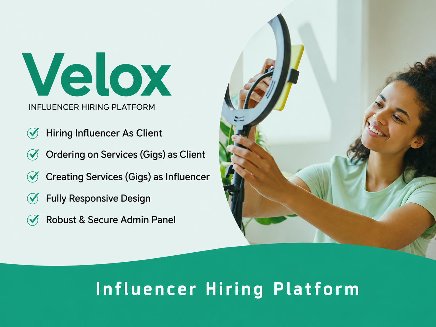Velox Influencer Hiring Platform